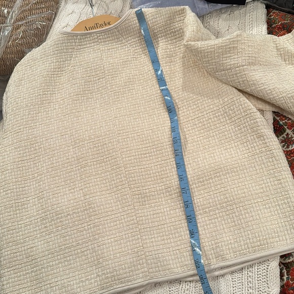 Ann Taylor Tweed Cardigan Jacket Zip Front 555824 - Picture 13 of 13